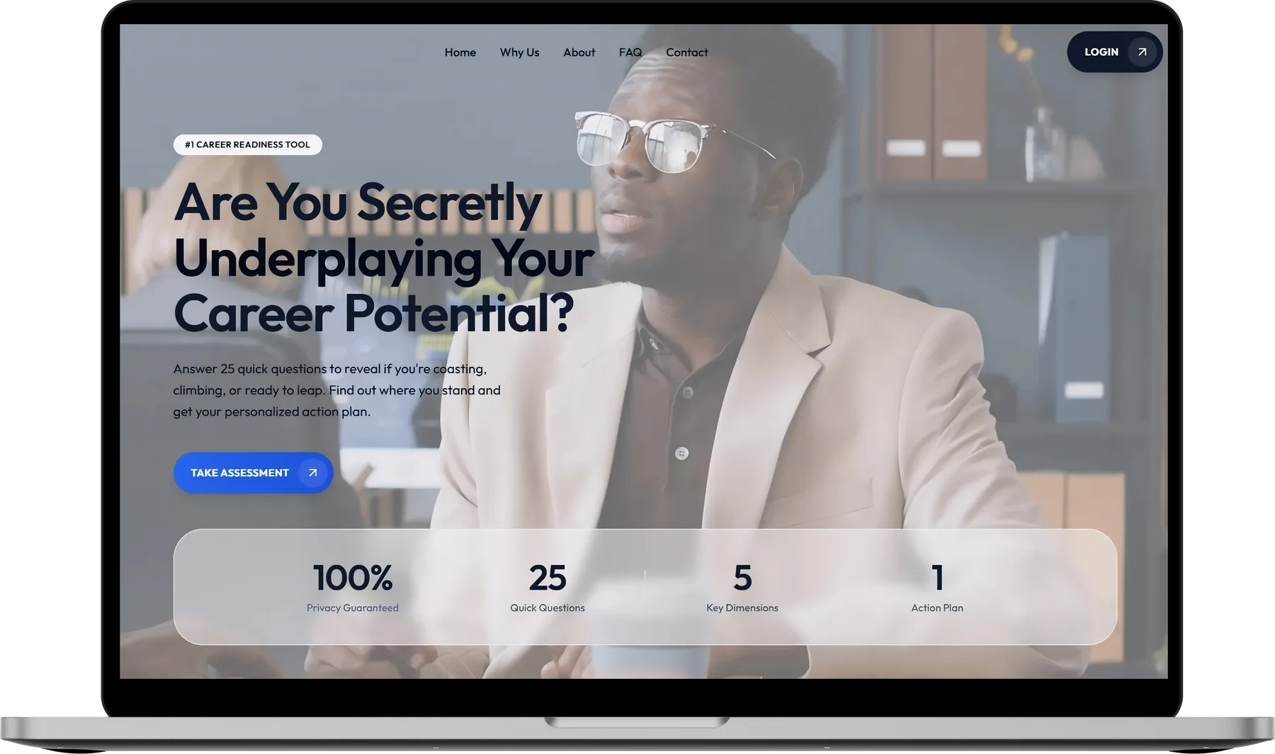 MyCareerAssessment project showcase
